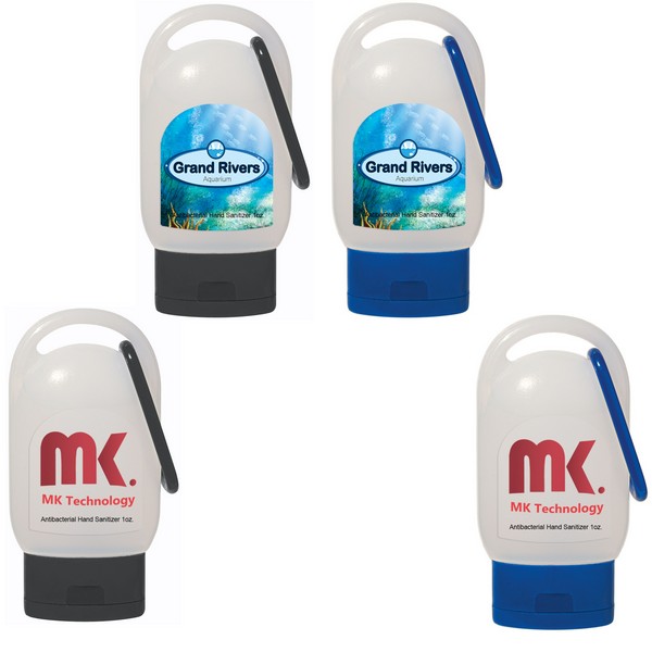 JH9057 30ml Hand Sanitizer With Carabiner And C...